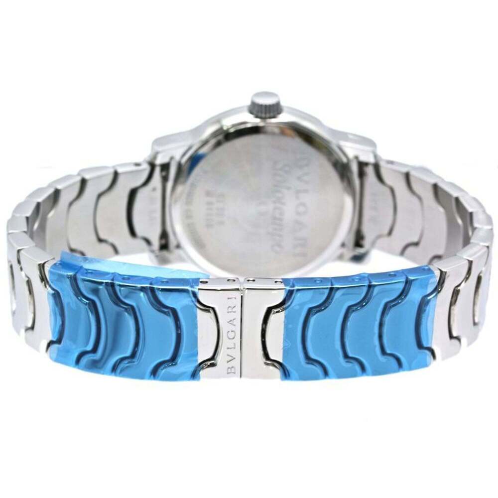 BVLGARI Solotempo ST29WSSD ST29S Women's Watch Stainless Steel /40409 - Picture 3 of 10
